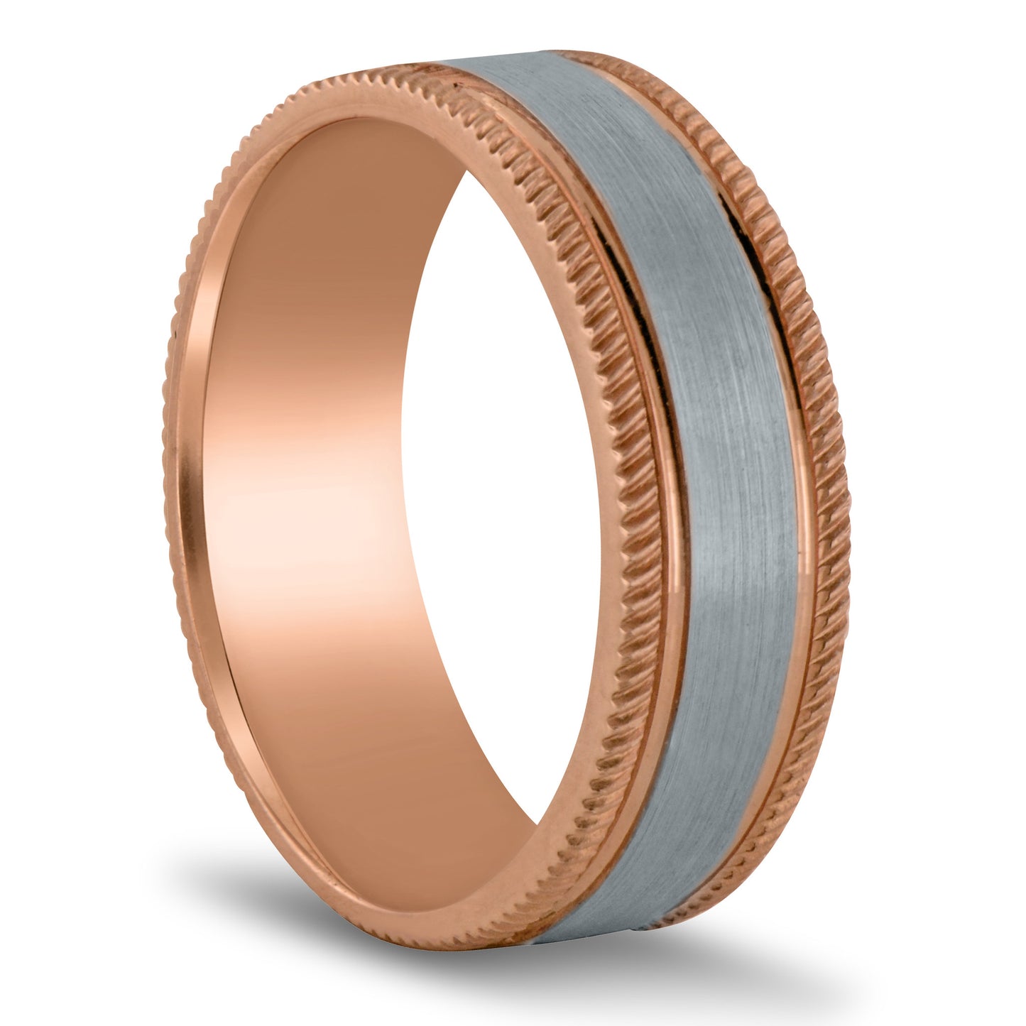 Rosegold-white-gold-Platinum-weddingband-wholesale-rings