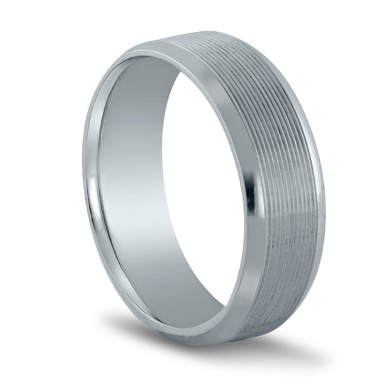 grooves-weddingband-white-gold-Platinum-ring-wholesale-rings