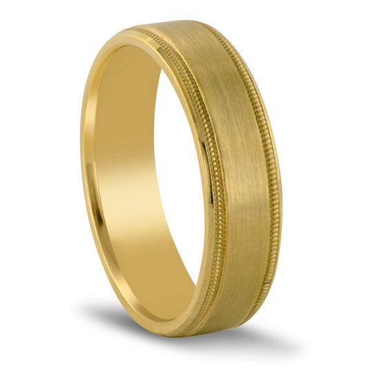 yellow-gold-beveled-mate-wedding-band-wholesale-rings